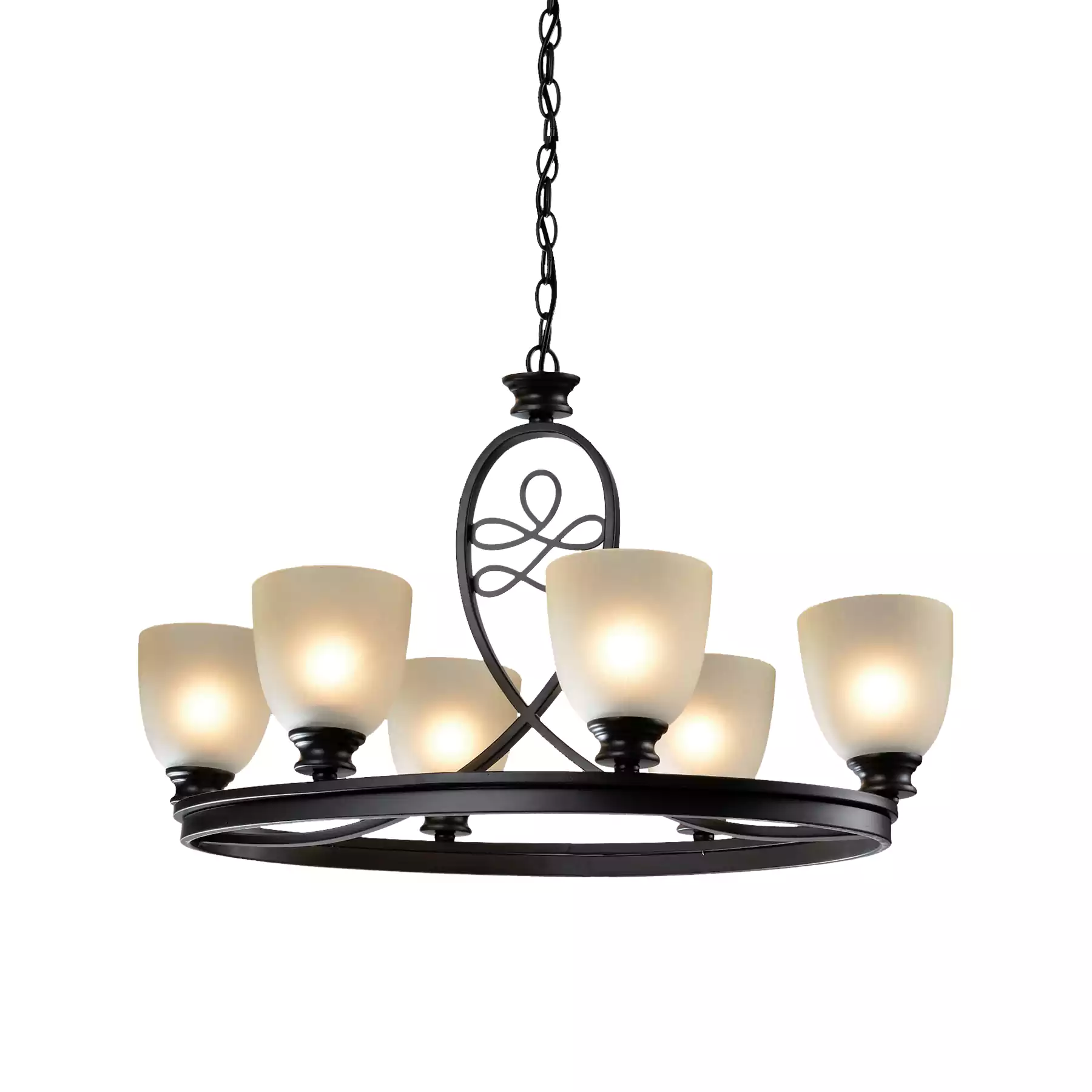Kansas 6 Chandelier